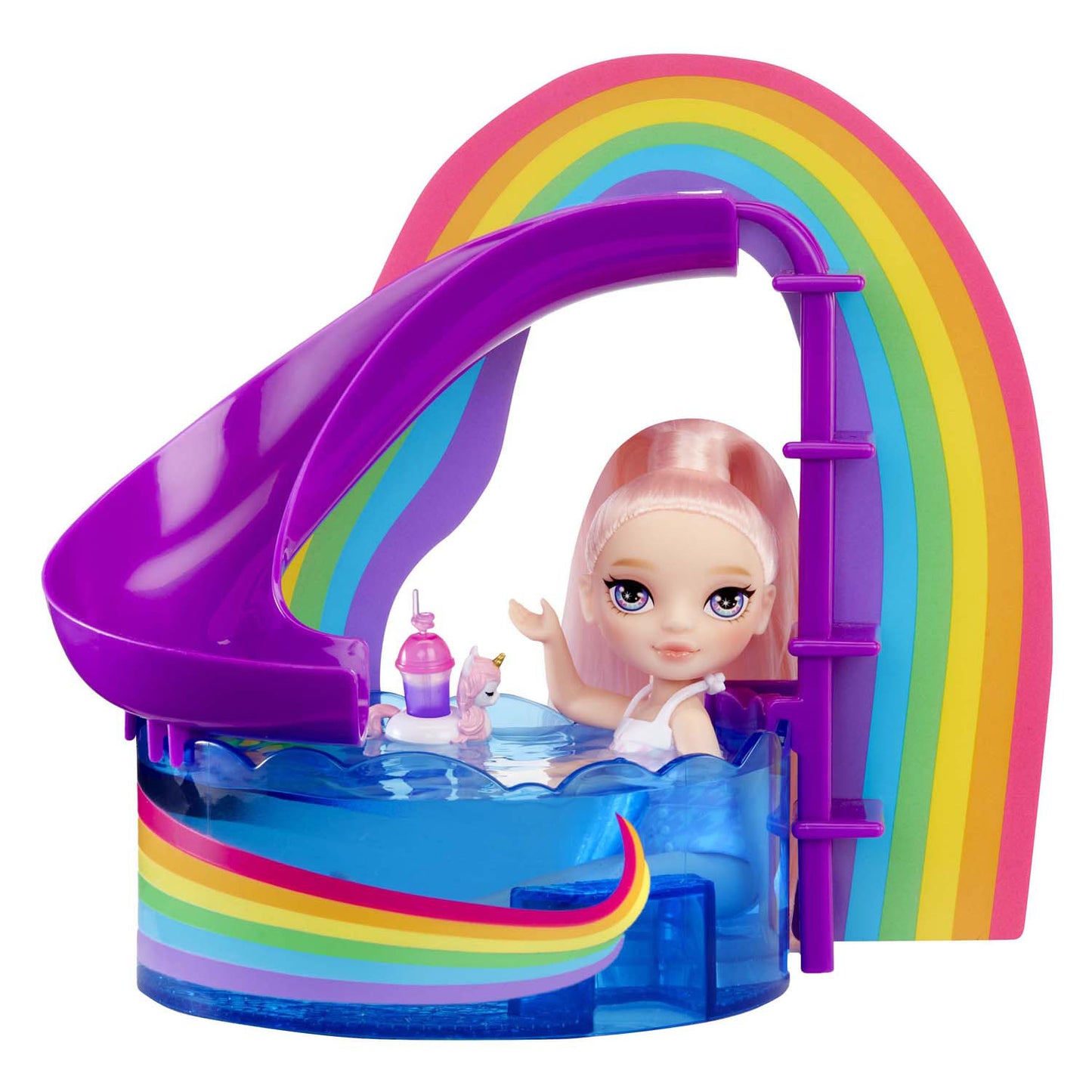 Rainbow High Little Compact Playset nage