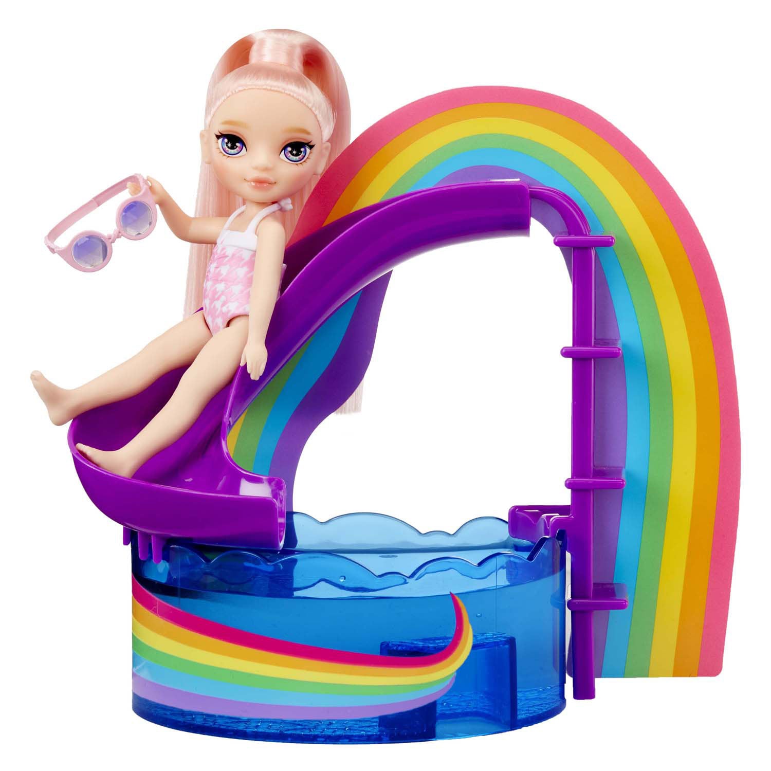 Rainbow High Little Compact Playset nage