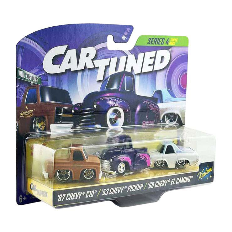 Mga Entertainment Cartuned Série 4 Kool Kustoms - 3pcs.