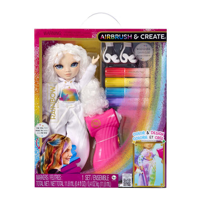 Mga Entertainment Rainbow High Air Brush crée une poupée de mode - Yeux verts
