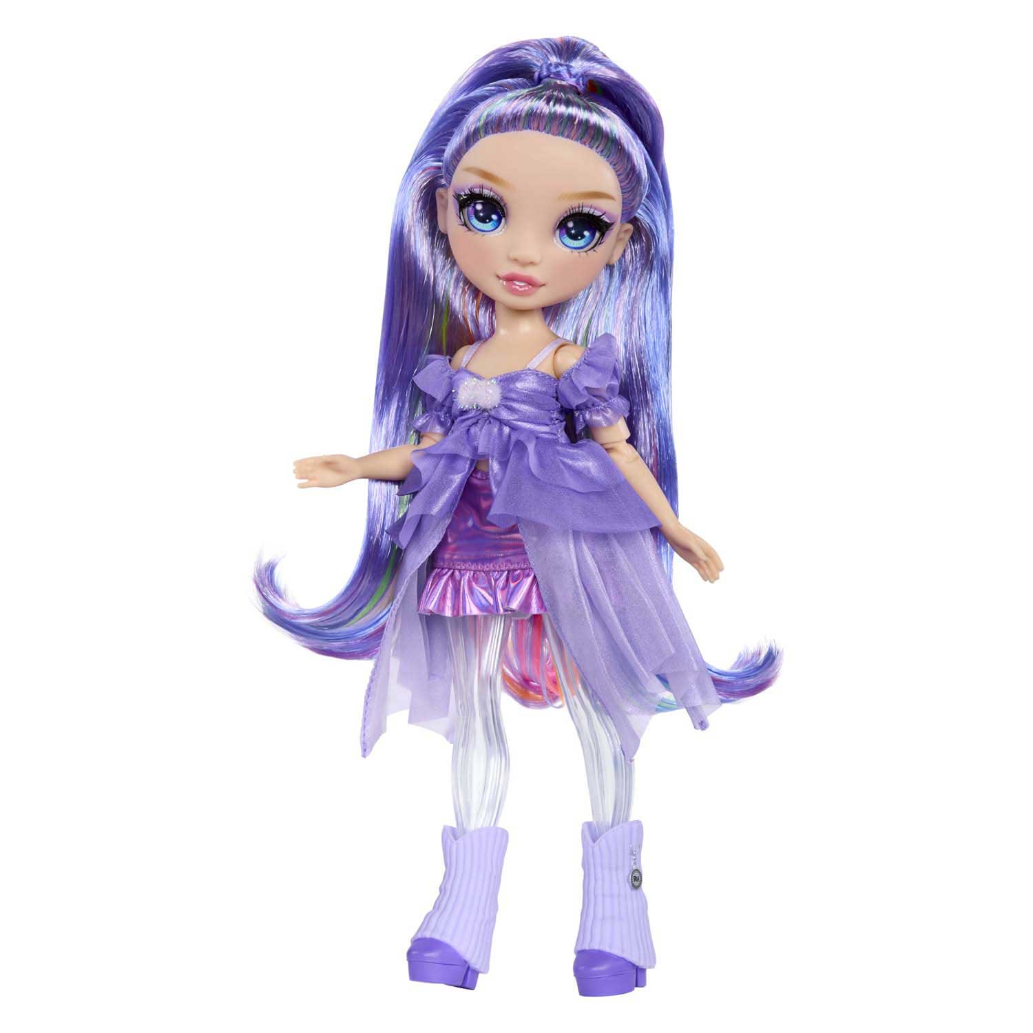 Rainbow High Rainbow Shimmers avec Slim Fashion Doll Violet (Purple)