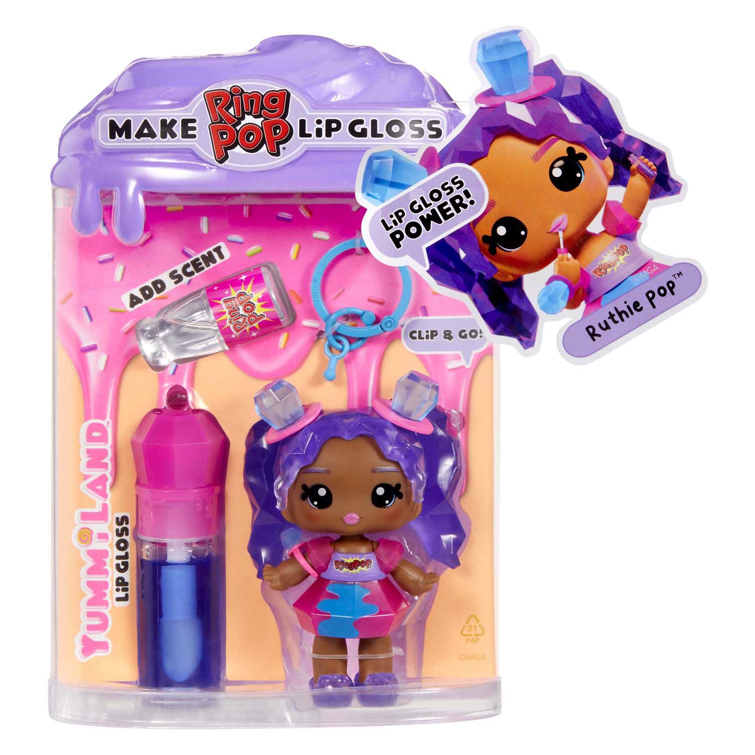 Mga Entertainment Yummiland brillant à lèvres pop bonbons sous licence