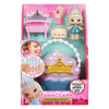 Coffret de jeu trousse de beauté et poupée de brillant à lèvres - cupcake