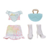 Arc-en-ciel haut ma mode styleamaya