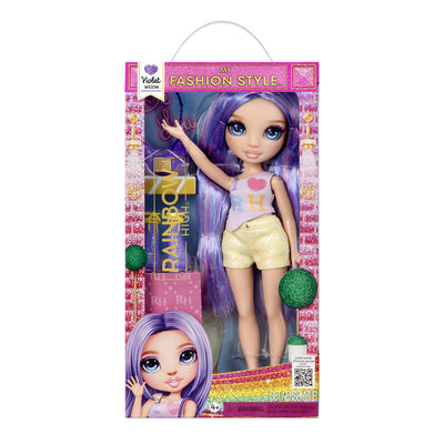 Arc-en-ciel haut mon style de modeviolet