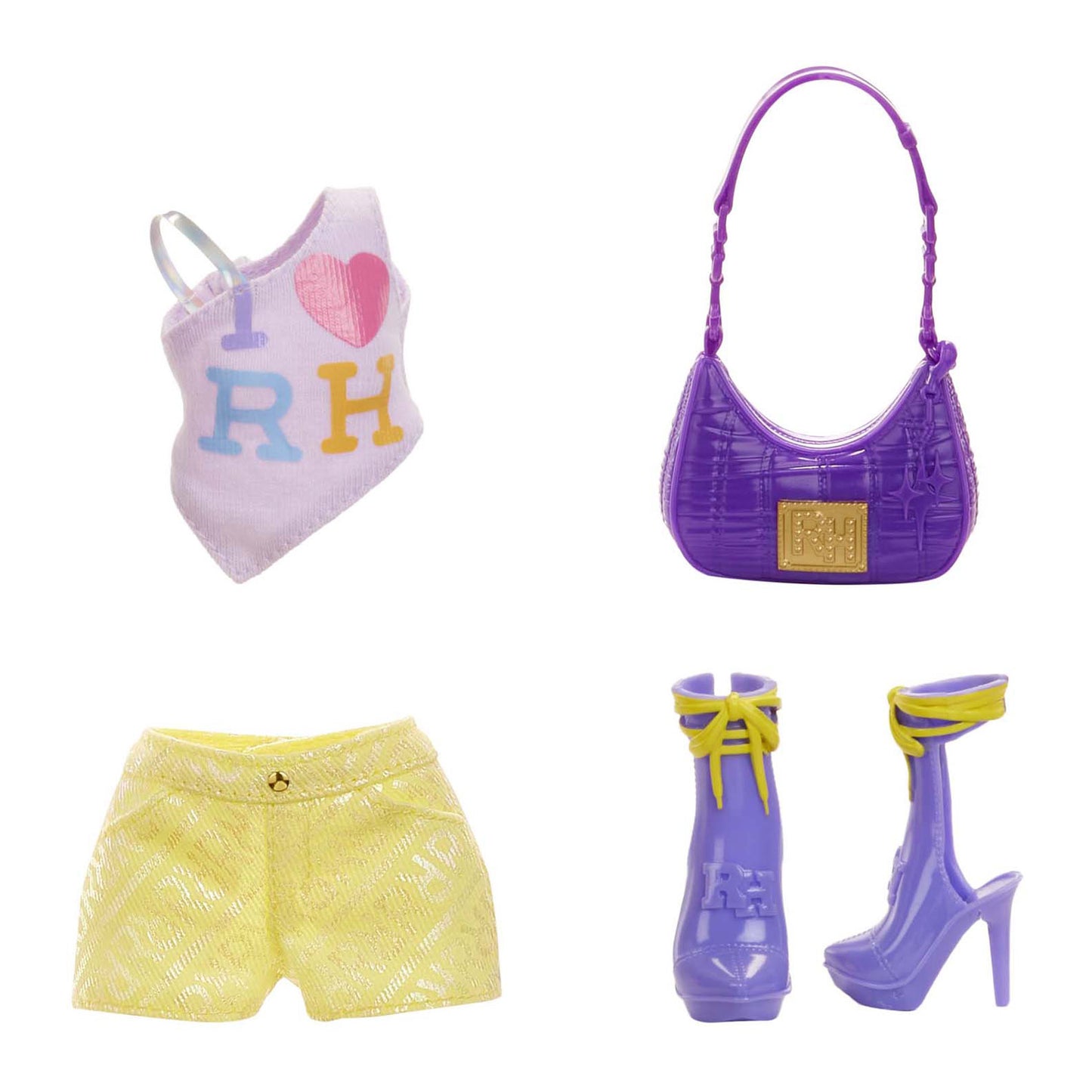 Arc-en-ciel haut mon style de modeviolet