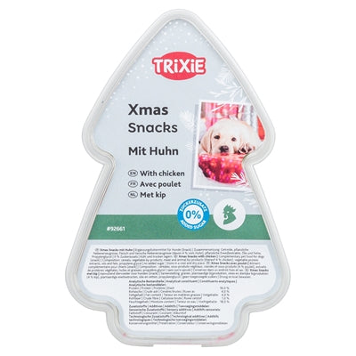 Trixie Noël avec du poulet