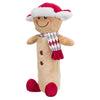 Trixie Noël Gingerkoekman avec une bouteille de peluche