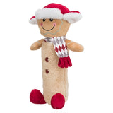 Trixie Noël Gingerkoekman avec une bouteille de peluche