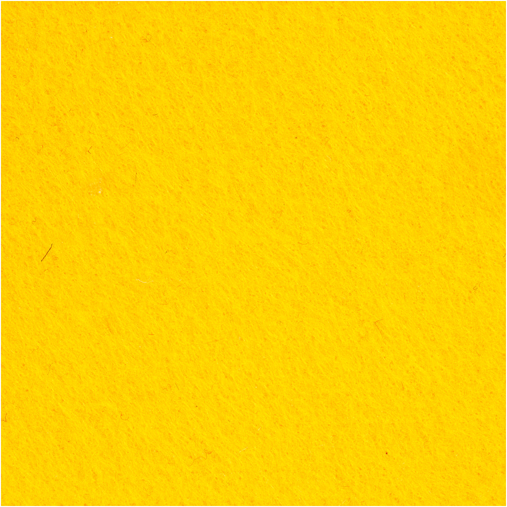 Creativ company hobby feutre, feuille 42x60 cm, épaisseur 3 mm, jaune, 1 feuille