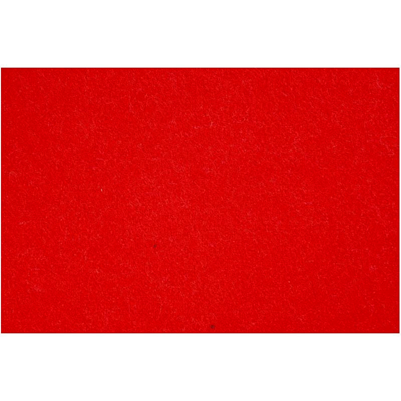 Creativ company hobby feutre, feuille 42x60 cm, épaisseur 3 mm, rouge, 1 feuille