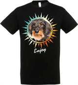T-shirt Dckhund Black - afbeelding 1