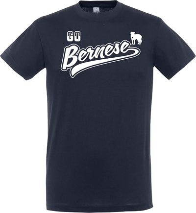 T-shirt Go Bernese marine