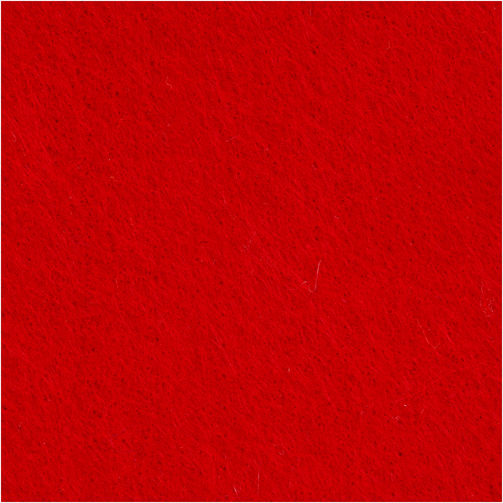 Creativ company hobby feutre, feuille 42x60 cm, épaisseur 3 mm, rouge, 1 feuille