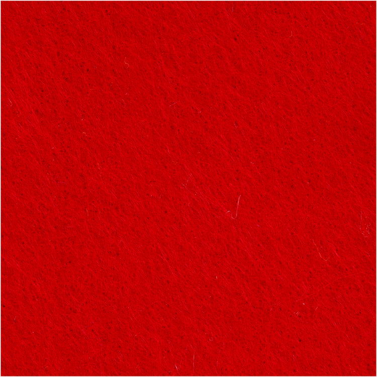 Creativ company hobby feutre, feuille 42x60 cm, épaisseur 3 mm, rouge, 1 feuille
