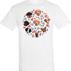 T-shirt Bonjour les chiots d'été blancs