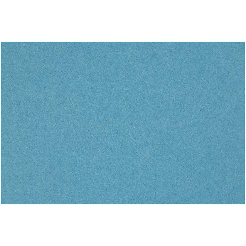 Creativ company hobby feutre, feuille 42x60 cm, épaisseur 3 mm, turquoise, 1 feuille