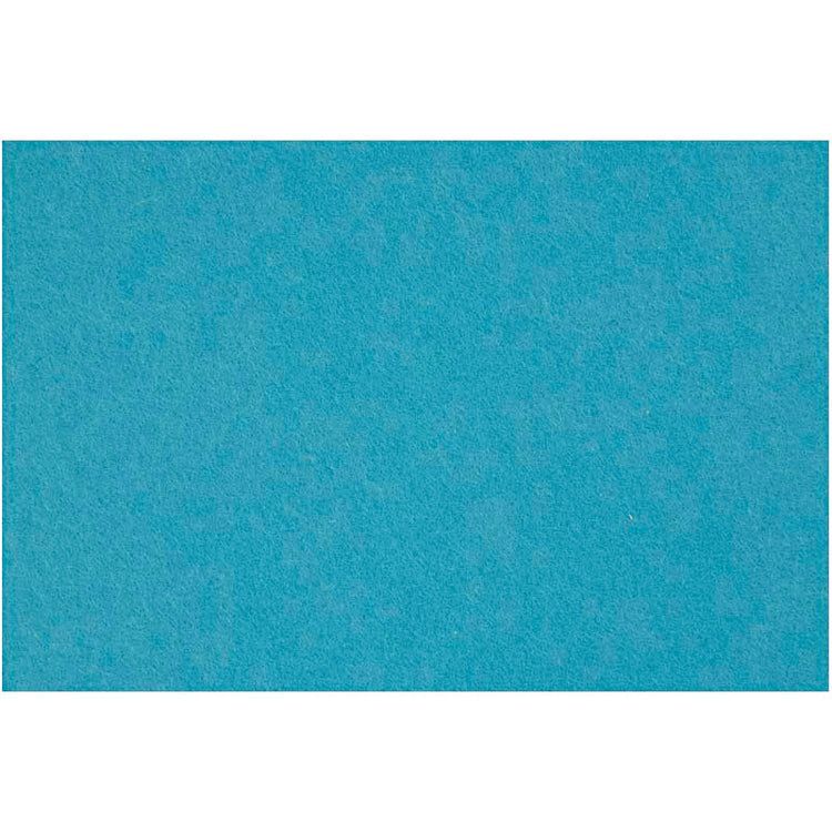 Creativ company hobby feutre, feuille 42x60 cm, épaisseur 3 mm, turquoise, 1 feuille