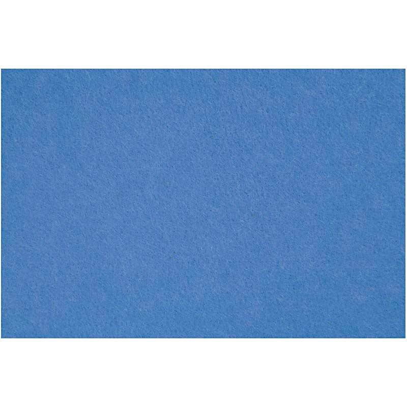 Creativ company hobby feutre, feuille 42x60 cm, épaisseur 3 mm, bleu, 1 feuille