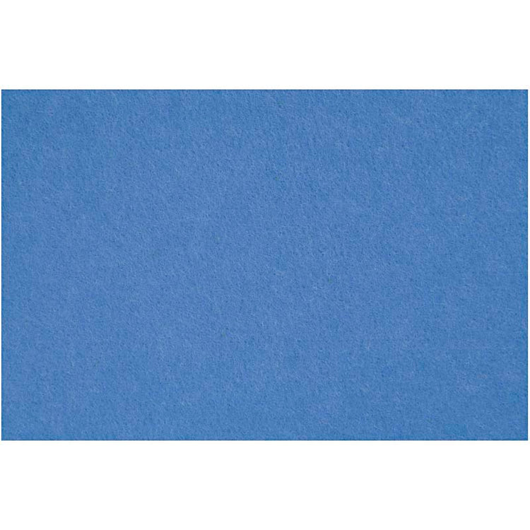 Creativ company hobby feutre, feuille 42x60 cm, épaisseur 3 mm, bleu, 1 feuille