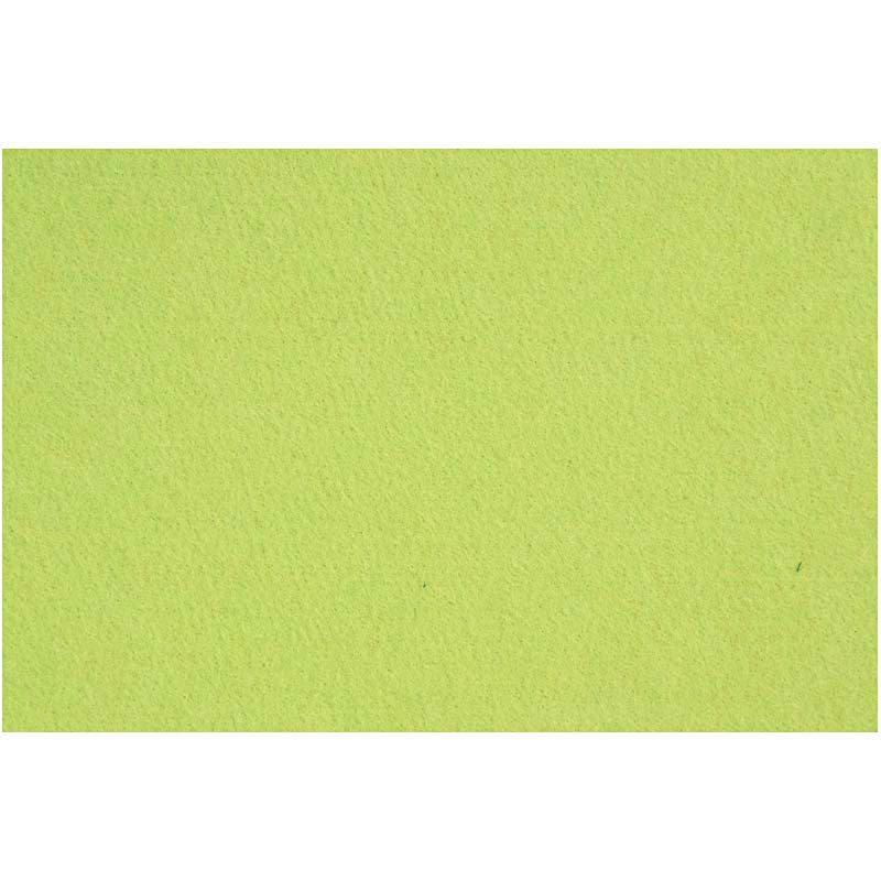 Creativ company hobby feutre, feuille 42x60 cm, épaisseur 3 mm, vert clair, 1 feuille