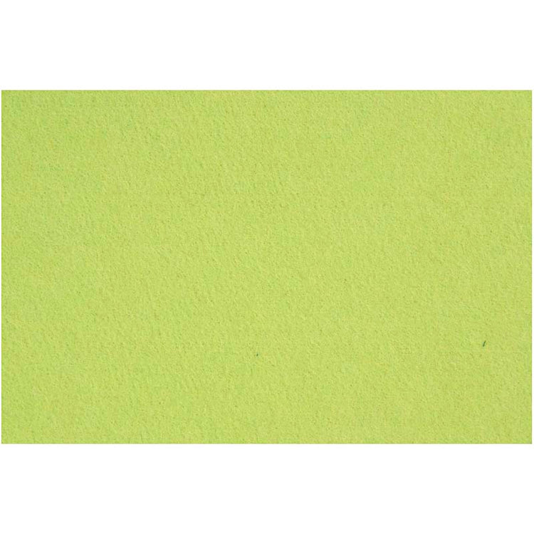 Creativ company hobby feutre, feuille 42x60 cm, épaisseur 3 mm, vert clair, 1 feuille