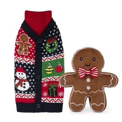 Cupidon Comet Christmasve Gift Pack avec collations de jouets pullaires