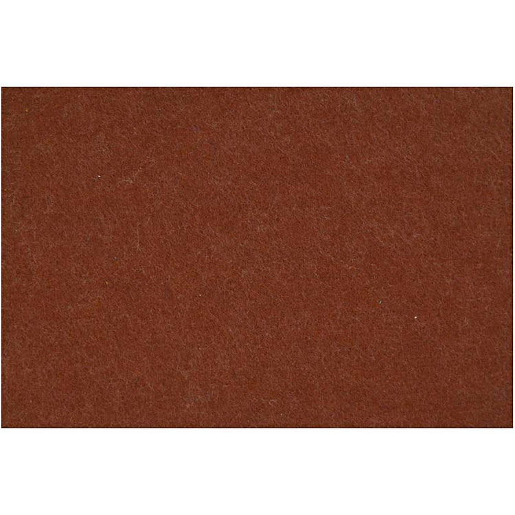 Creativ company hobby feutre, feuille 42x60 cm, épaisseur 3 mm, marron, 1 feuille