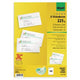 Cartes de visite sigel 3c 225 g m² blanc
