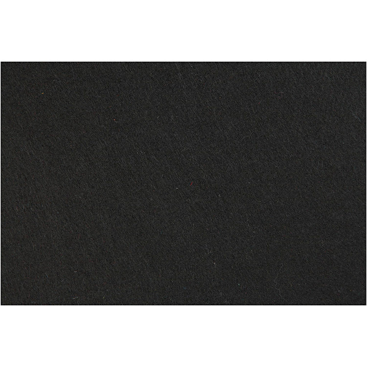Feutre de loisir Creativ company, feuille 42x60 cm, épaisseur 3 mm, noir, 1 feuille