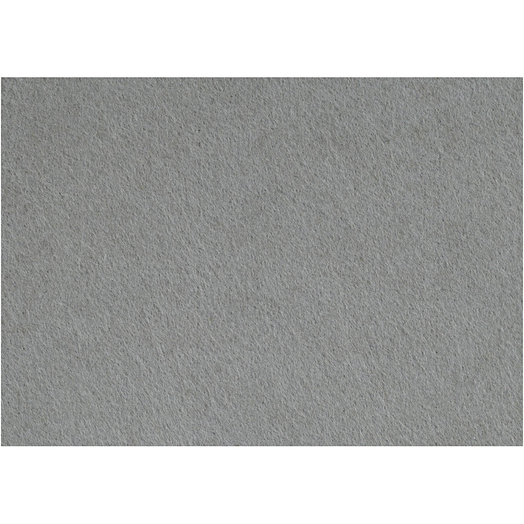 Creativ company hobby feutre, feuille 42x60 cm, épaisseur 3 mm, gris, 1 feuille