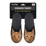 pantoufle orange chat noir - afbeelding 2