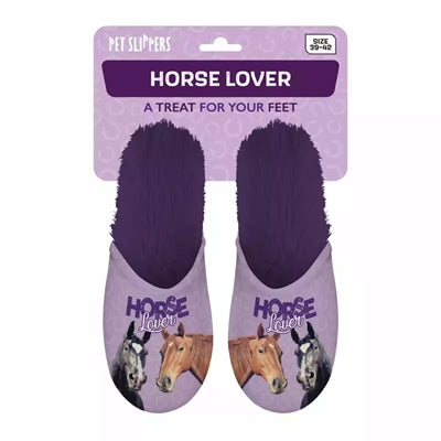Slippel Horse Lover Purple