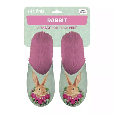 Slippel Rabbit vert rose