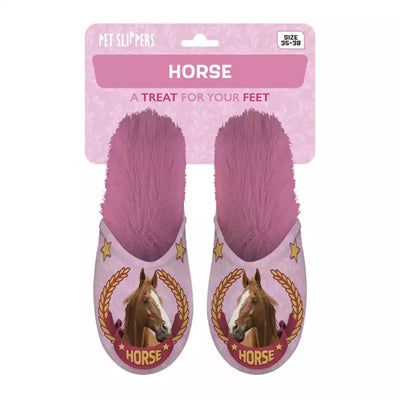Horse glissant rose