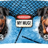 APPONDANT CADEAUX Mug Rottweiler Blue