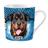 APPONDANT CADEAUX Mug Rottweiler Blue