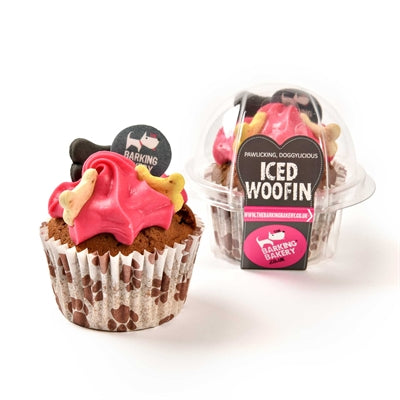 La boulangerie qui aboie la boulangerie aboiement vanille woofin avec glaçage rose