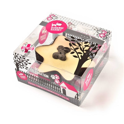 The Barking Bakery The Barking Bakery Mini Iced Woofins Vanilla and Carob Trio Assorti