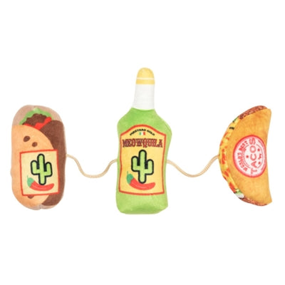 Fuzzyard Fuzzyard 3 Fiesta sur corde avec peluche de chat