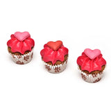 The Barking Bakery The Barking Bakery I woof you Valentine Mini Iced woofins trio assorti - afbeelding 2