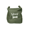 Panier de jouets en toile à palissandre Woof Forest Green