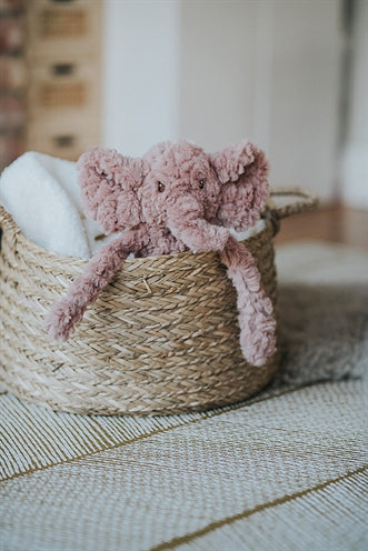 Mon chien mon chien éléphant peluche rose