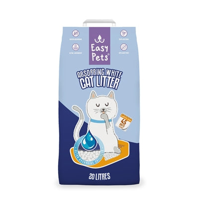 Easypets Cat Litter absorbant le blanc