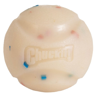Balle d'anniversaire de Chuckit avec parfum de vanille