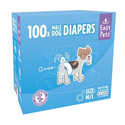 Couches pour chien Easypets mâle
