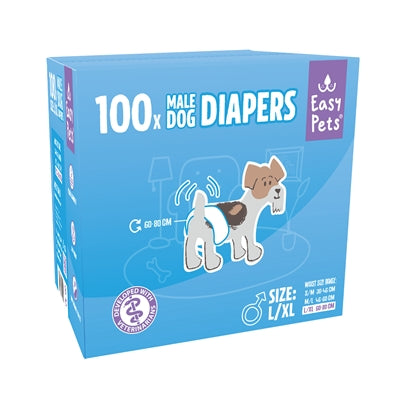 Couches pour chien Easypets mâle