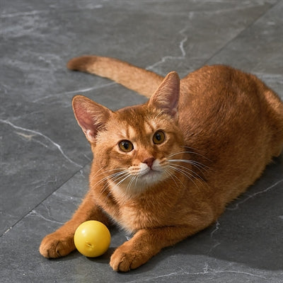 Eti jouet dynamique chat assorti