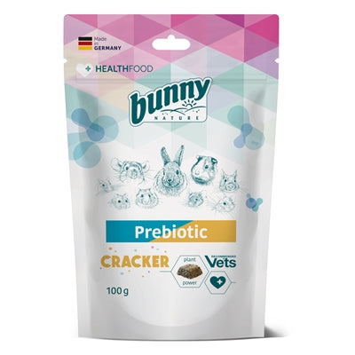 Cracker prébiotique de la nature du lapin