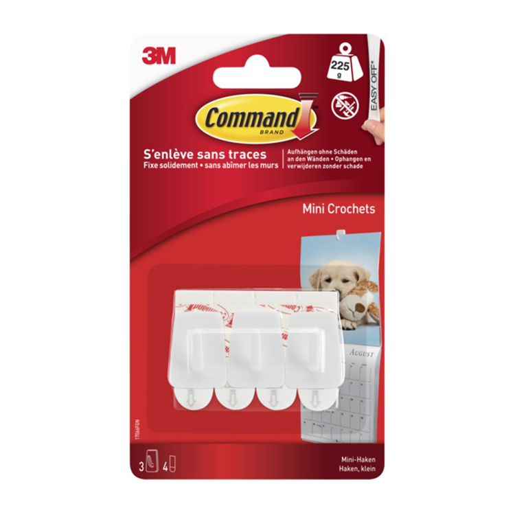 3m 1072896 - micro crochets de commande 17066 | 12 pièces